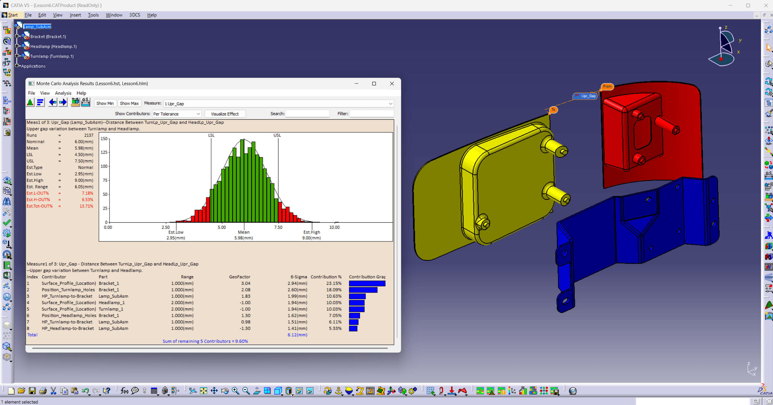 3DCS Interface Screenshot 1