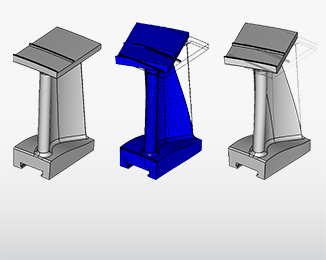 3D CAD model of a mechanical disc component